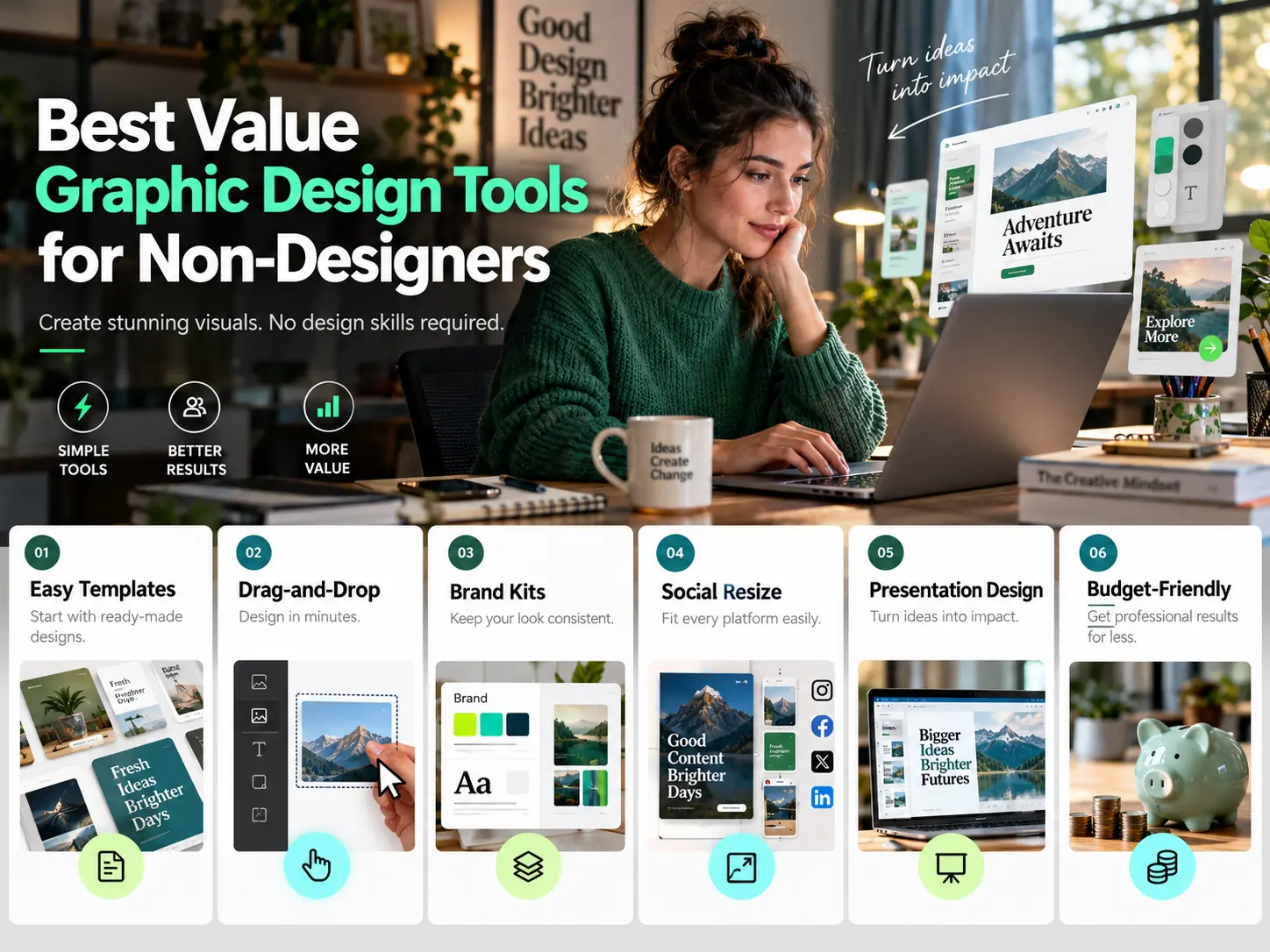 best value graphic design tools for non designers